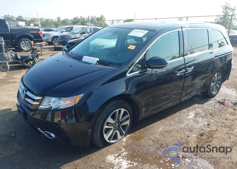 2016 Honda Odyssey Touring/Touring Elite z USA, uszkodzony, nr VIN 5FNRL5H95GB132889